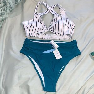 High waist bikini